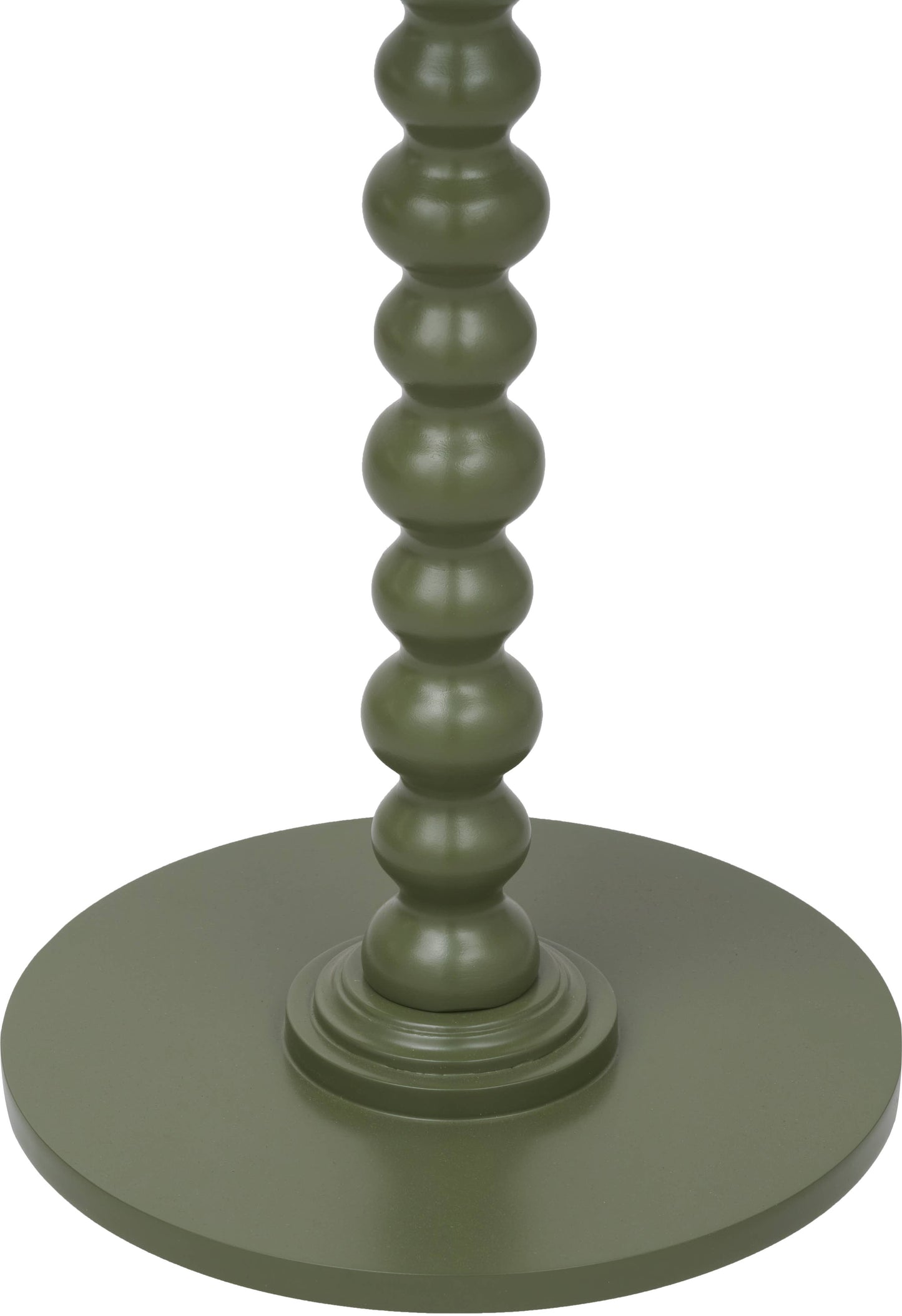 Olive Wood Bobble Side Table