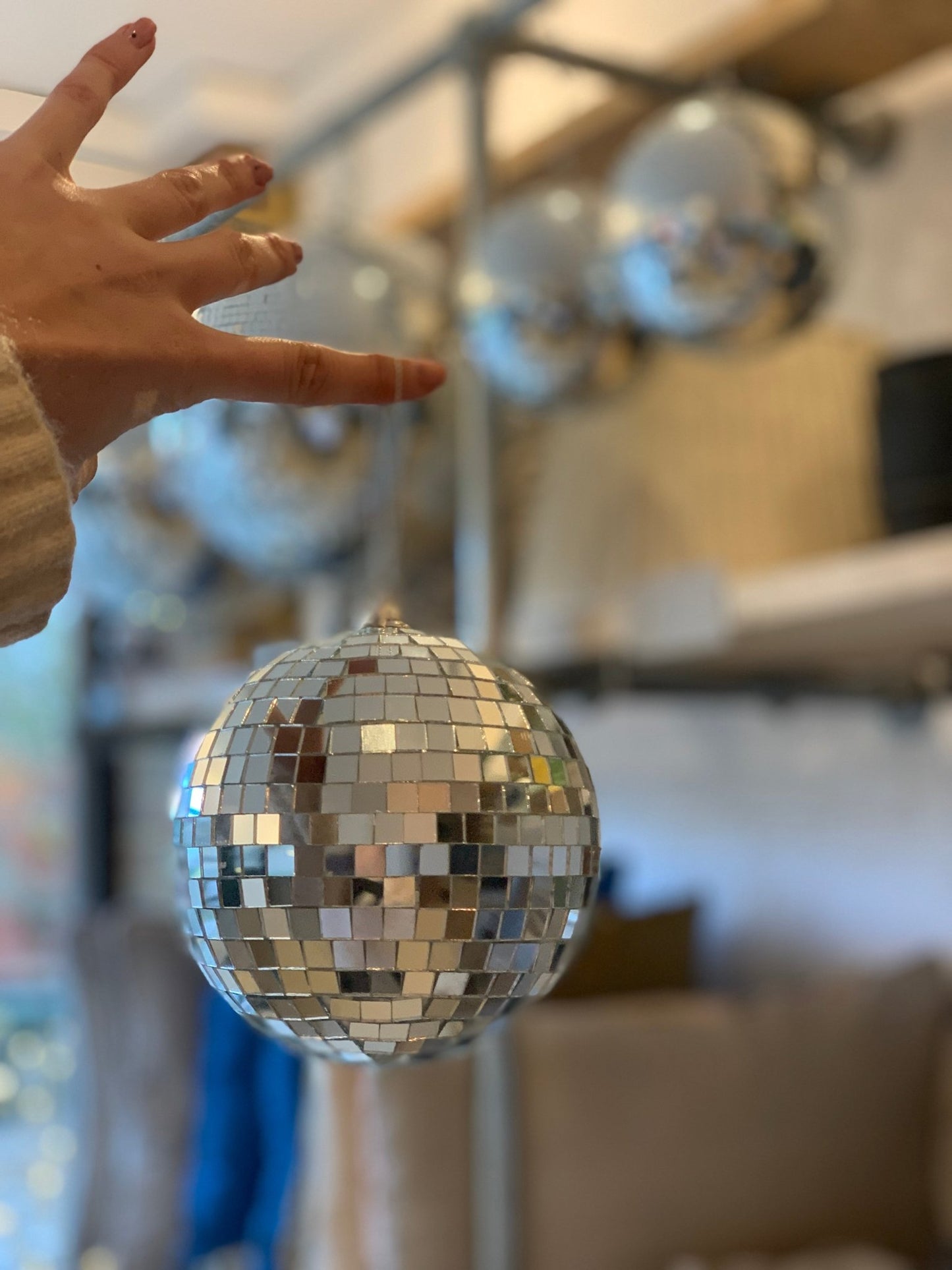 Disco Bauble Gold/Silver - MarramTrading.com