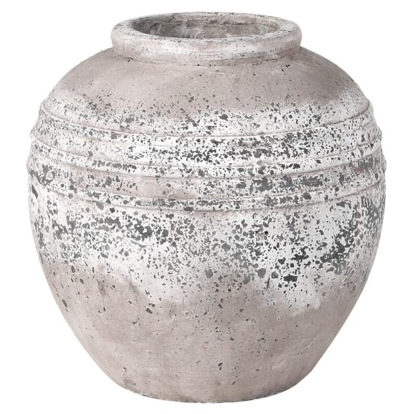 Distressed Stone Vase - MarramTrading.com