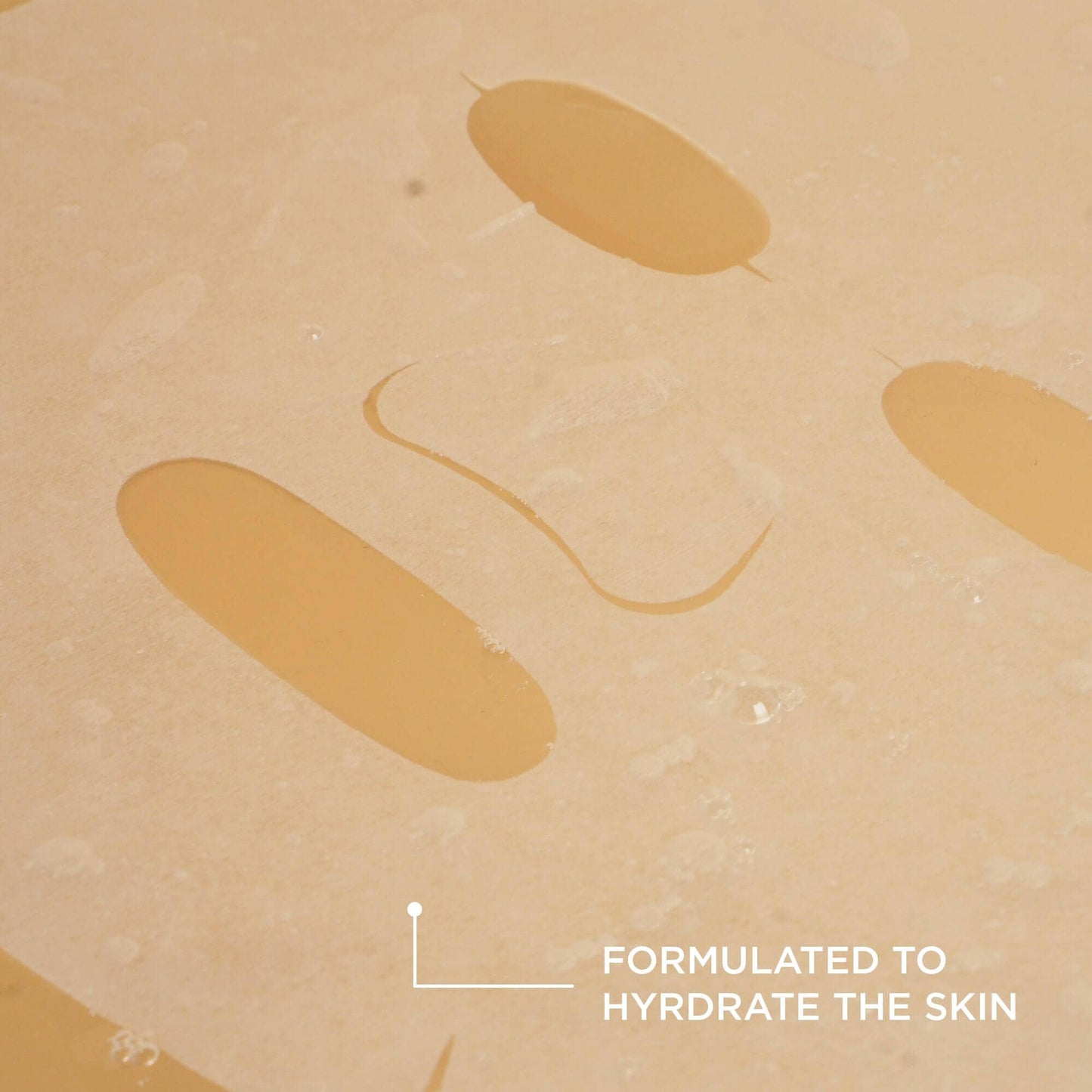 HYALURONIC ACID Hydrating Facial Sheet Mask - 100% Biodegradable