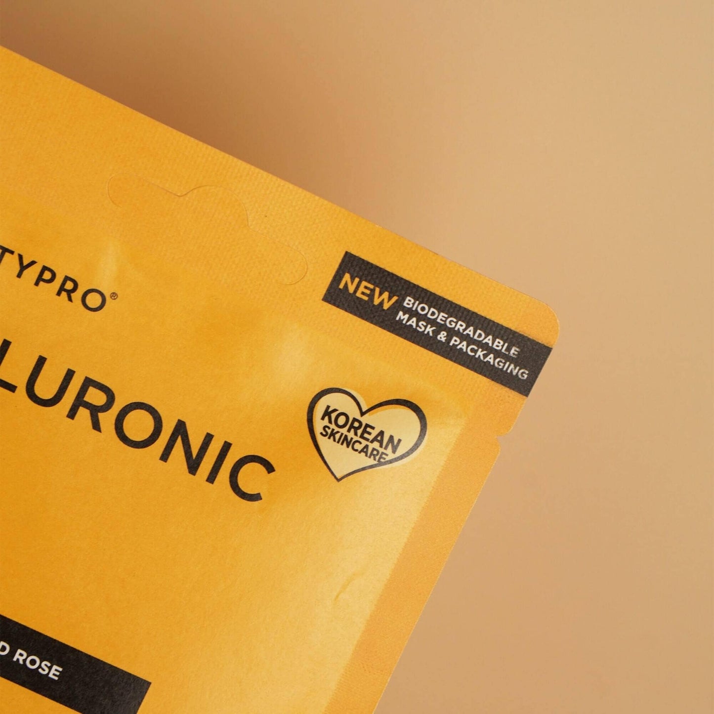 HYALURONIC ACID Hydrating Facial Sheet Mask - 100% Biodegradable