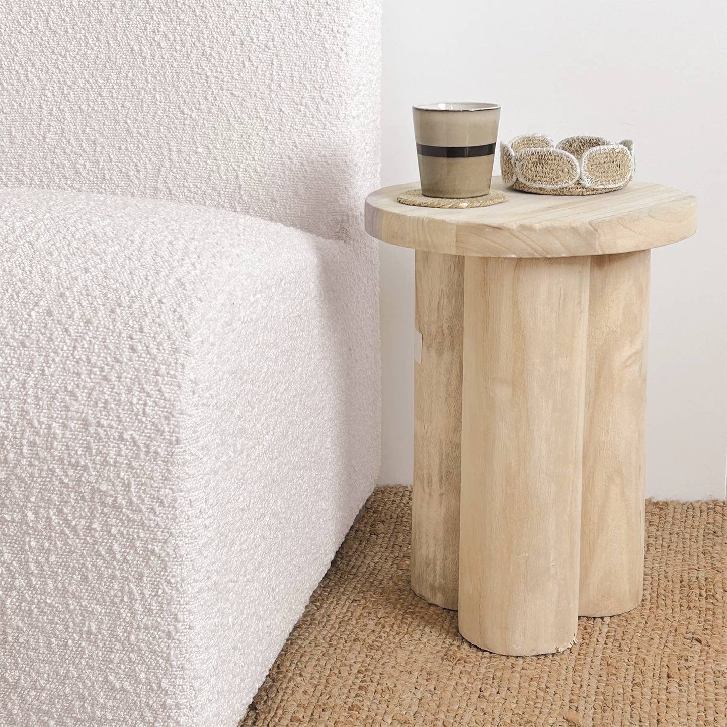 Set of 4 natural Lynx tumblers
