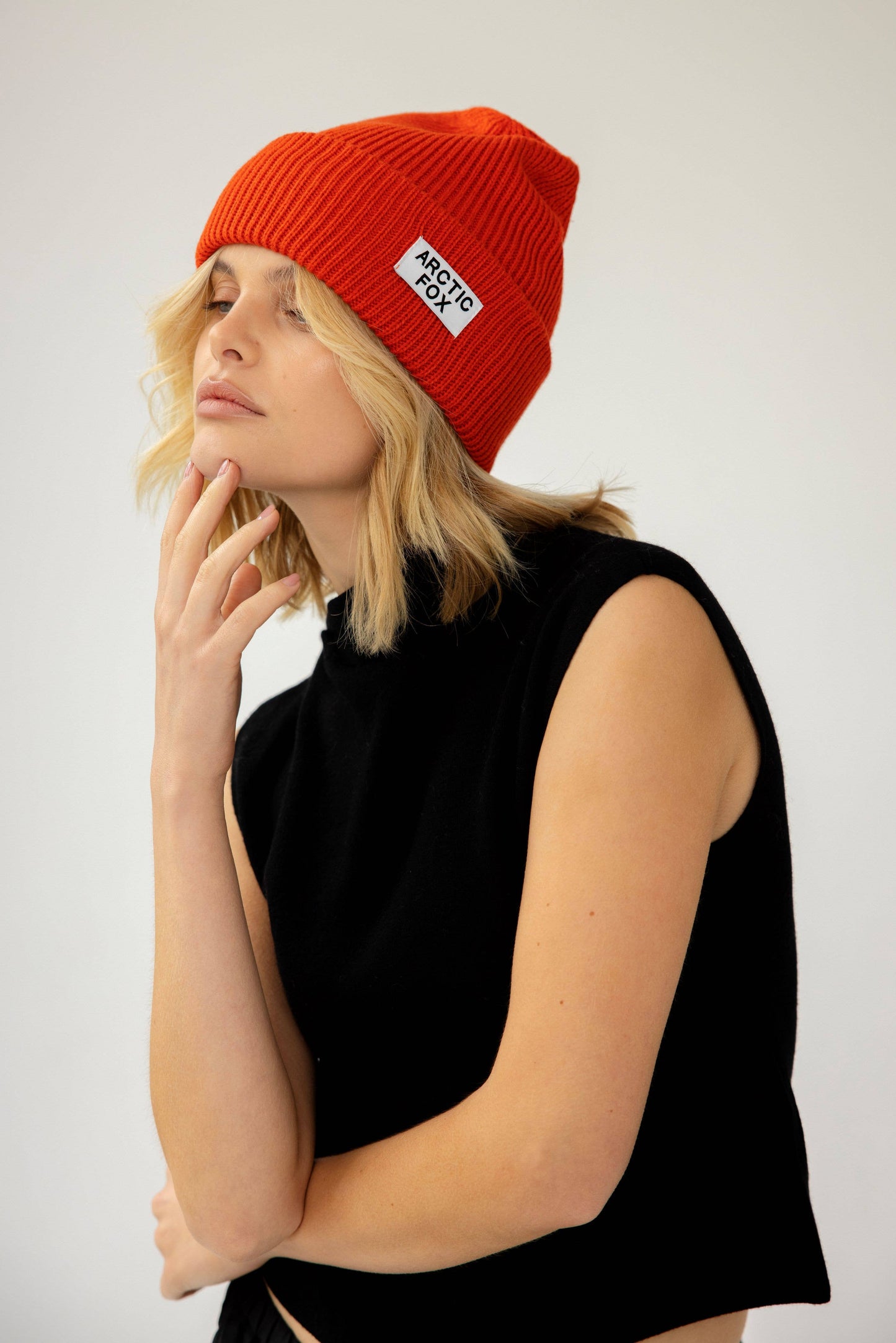 Recycled Bottle Beanie - Sunkissed Coral - AW25