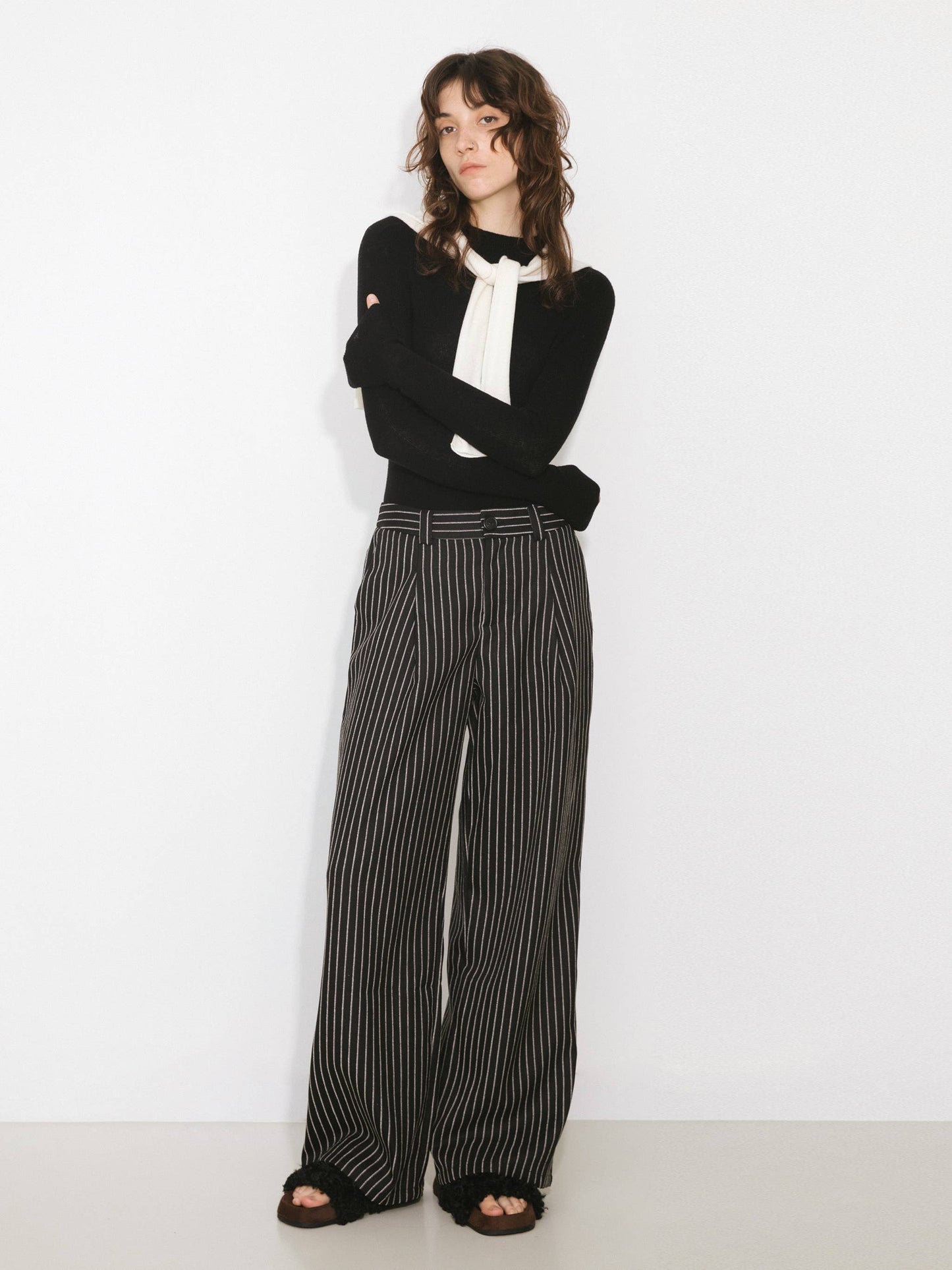 Merino Wool Turtleneck Knitwear Jumper