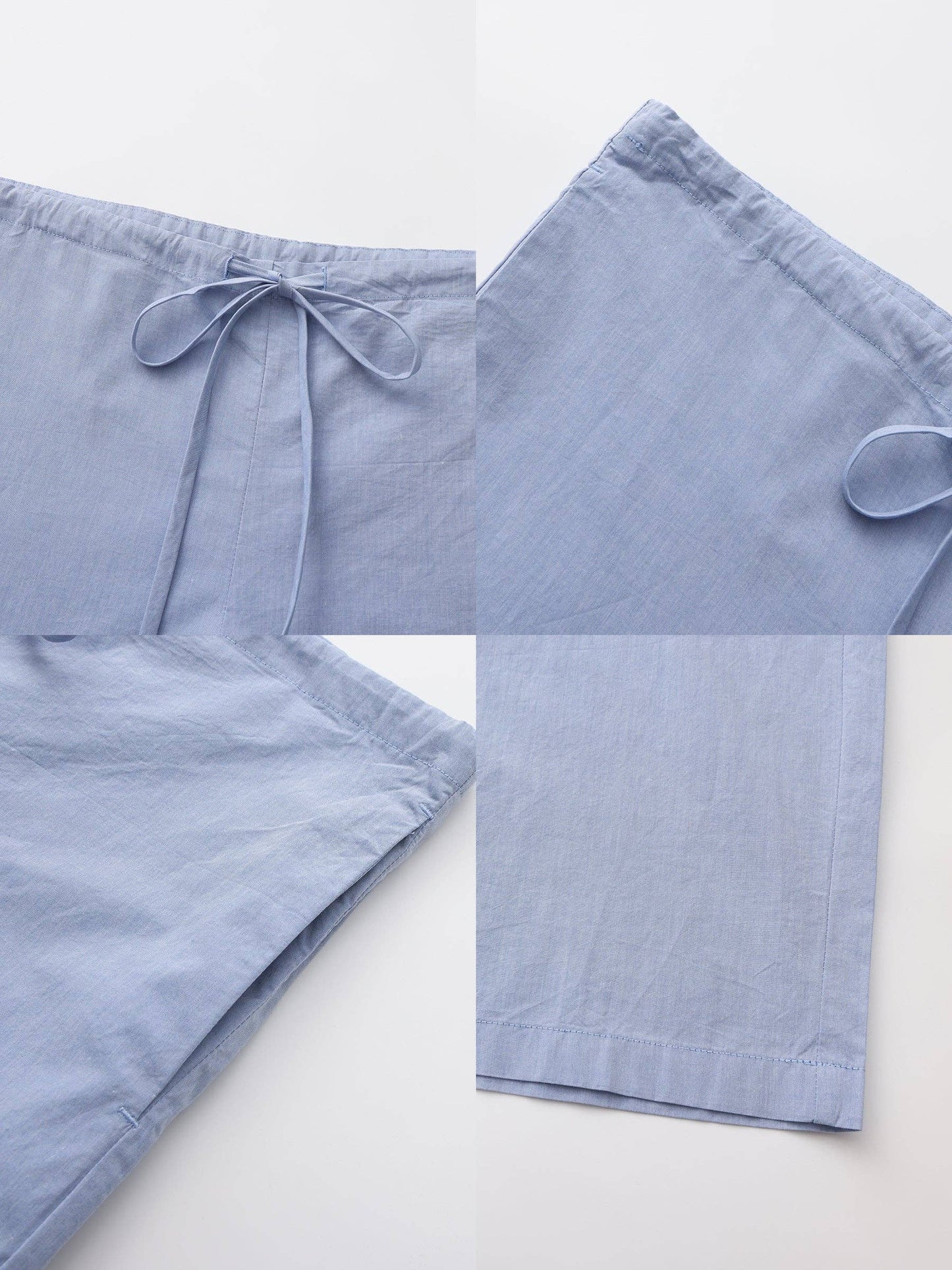 Relaxed Straight-Leg Cotton Trousers