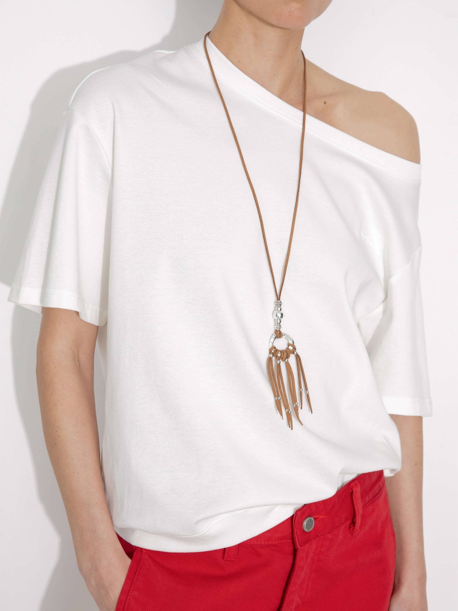 Embroidered Off - Shoulder Short - Sleeve Top - MarramTrading.com