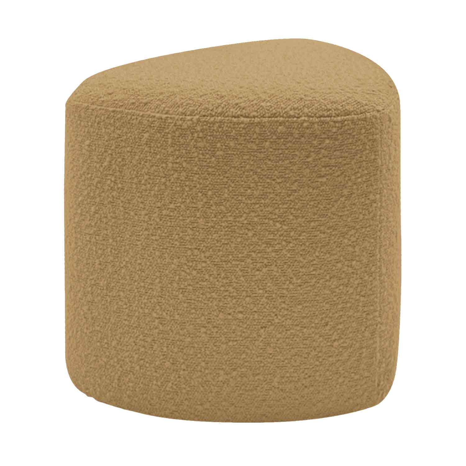 Eve stool boucle fabric ochre - MarramTrading.com
