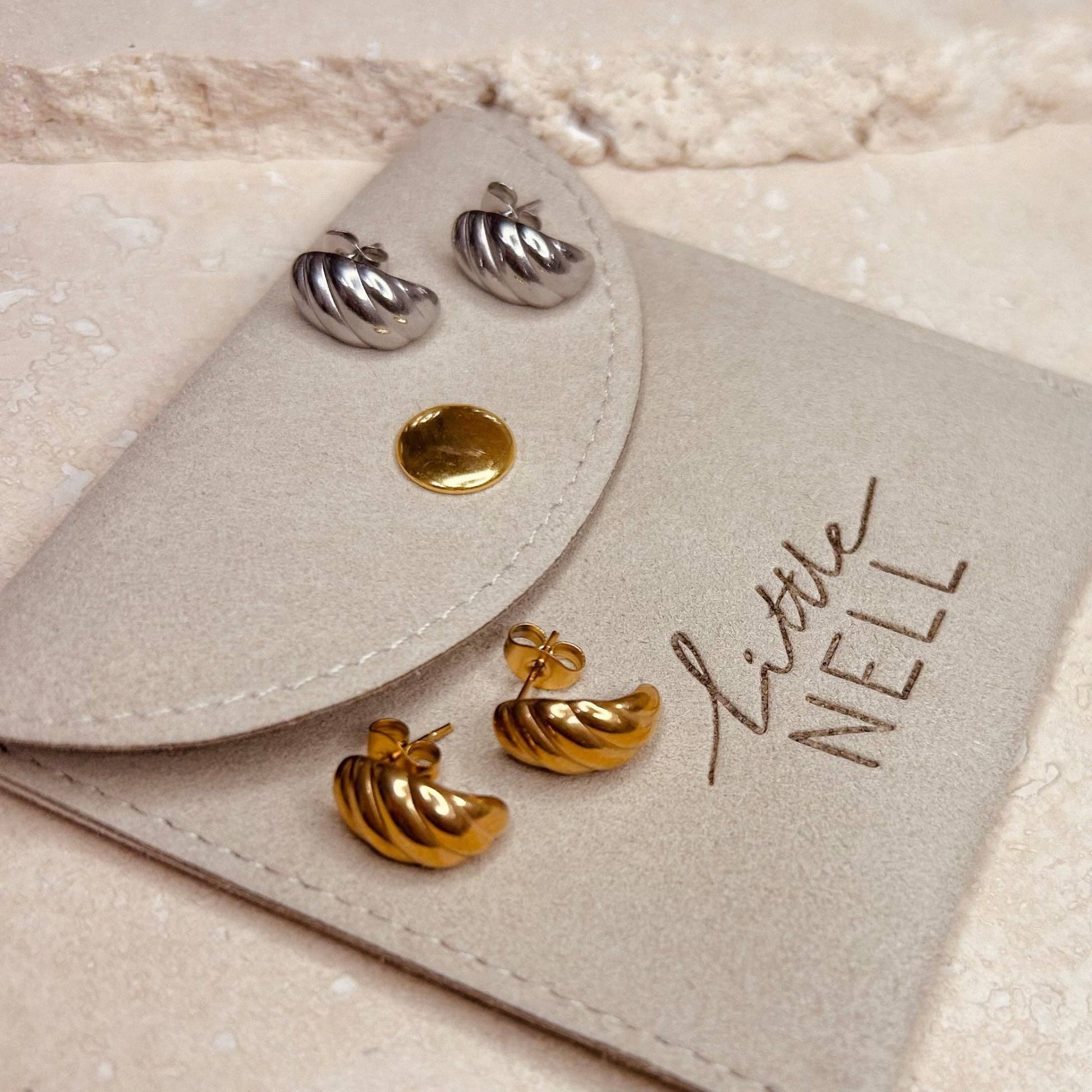 Everyday Croissant Studs - MarramTrading.com