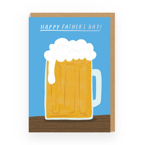 Father's Day Pint Greeting Card - MarramTrading.com