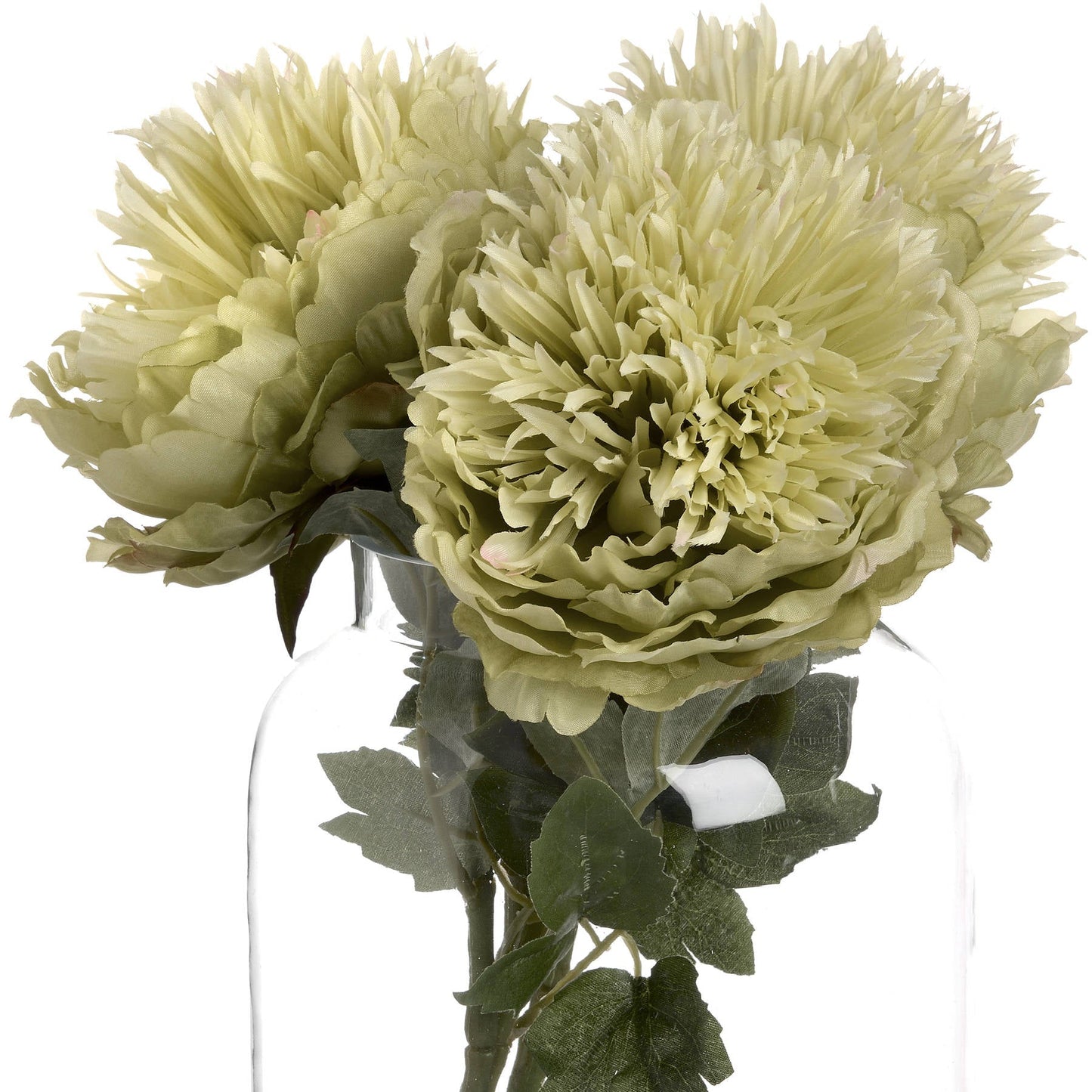 Faux Green Peony - MarramTrading.com