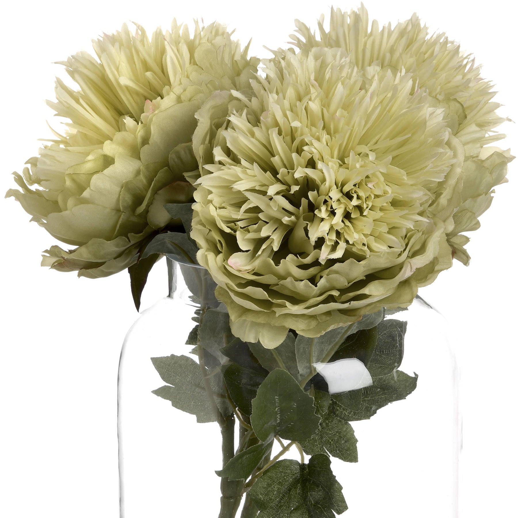 Faux Green Peony - MarramTrading.com