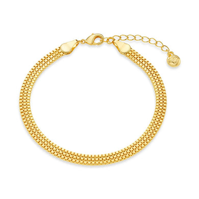 Flat Box Chain Bracelet - MarramTrading.com