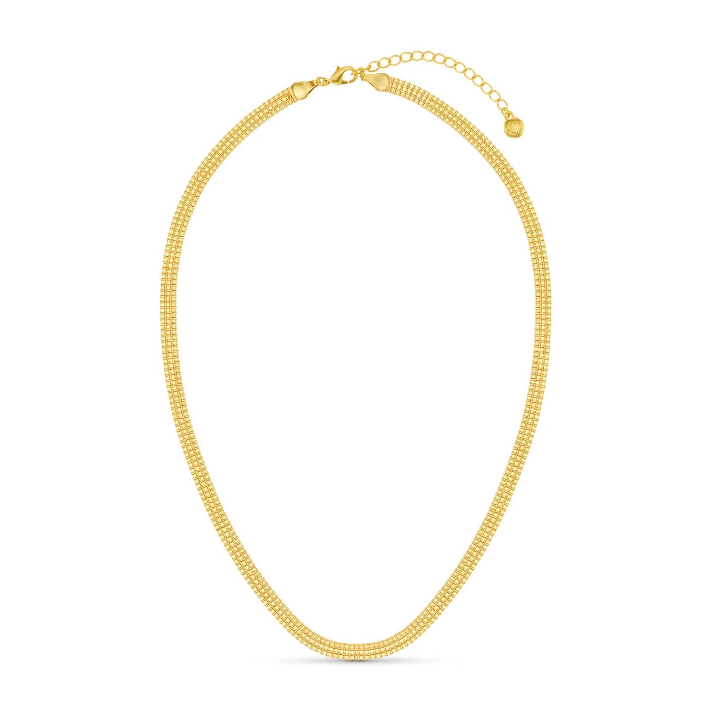 Flat Box Chain Necklace - MarramTrading.com