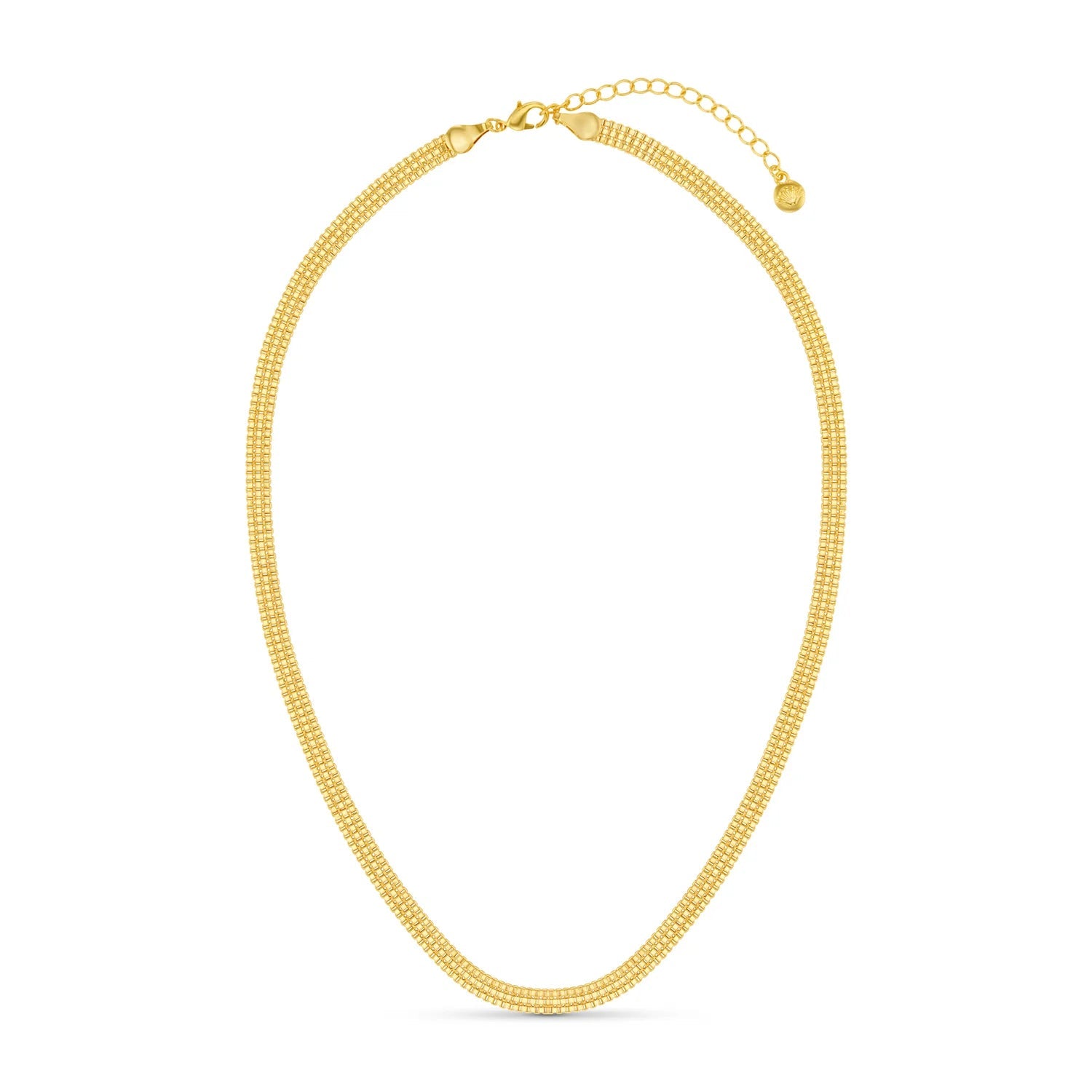 Flat Box Chain Necklace - MarramTrading.com