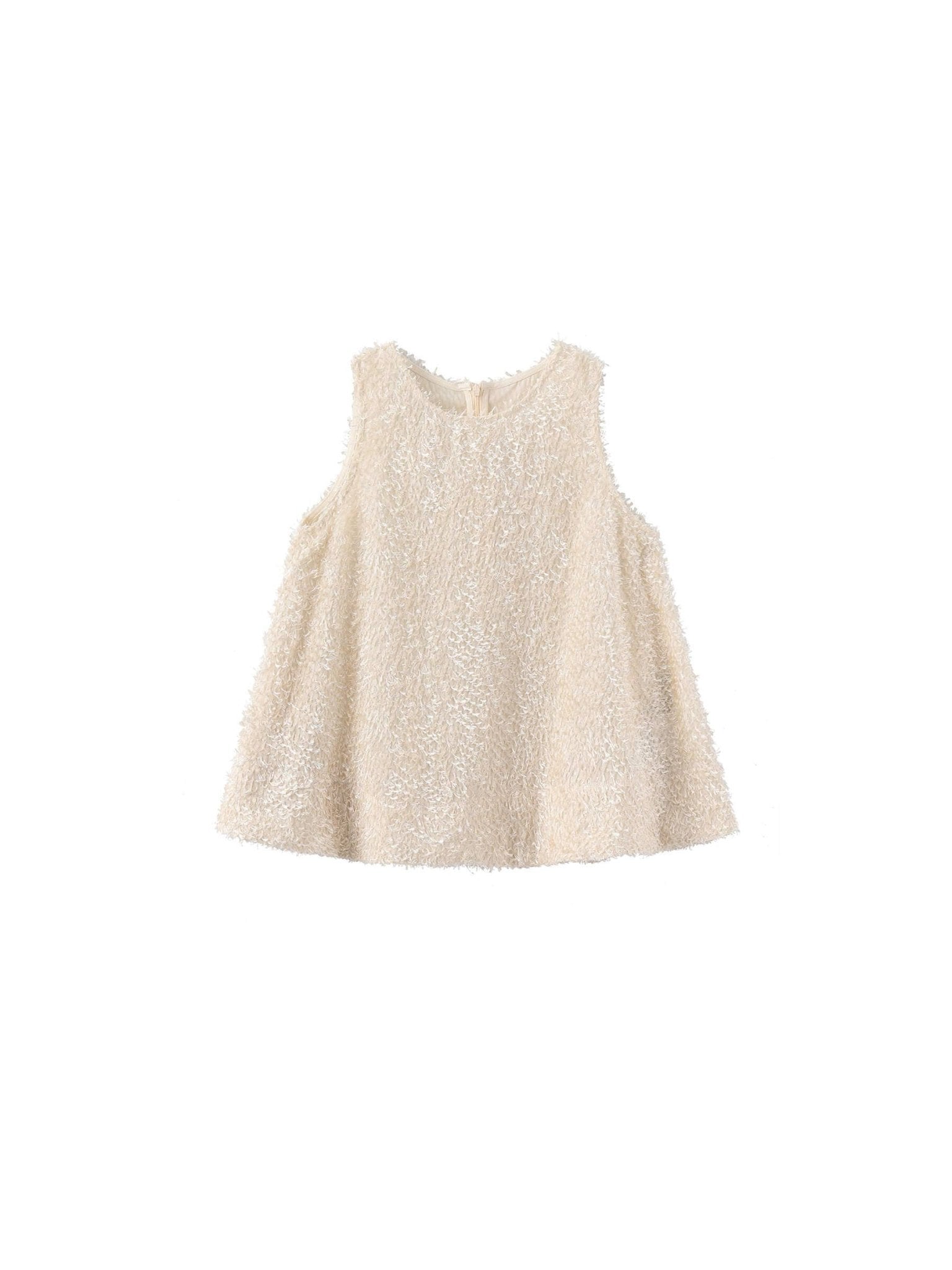 Fringe Feather Sleeveless Vest - MarramTrading.com
