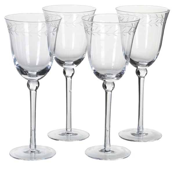Set of 4 Garland Red Wine Glasses