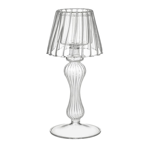 Glass Lamp T-Light Holder - MarramTrading.com