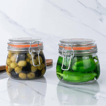 Load image into Gallery viewer, Glass Storage Jar - 500ml - MarramTrading.com
