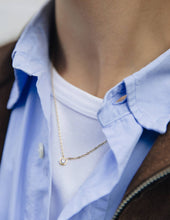 Load image into Gallery viewer, Gold Dainty Stone Necklace, Waterproof - MarramTrading.com
