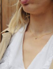 Load image into Gallery viewer, Gold Dainty Stone Necklace, Waterproof - MarramTrading.com
