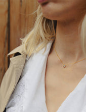 Load image into Gallery viewer, Gold Dainty Stone Necklace, Waterproof - MarramTrading.com
