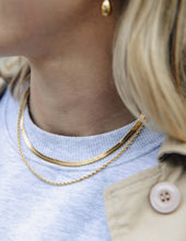 Load image into Gallery viewer, Gold Double Layer Feature Necklace, Waterproof - MarramTrading.com

