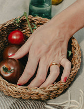Load image into Gallery viewer, Gold Fluid Band Ring, Waterproof - MarramTrading.com
