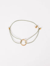 Load image into Gallery viewer, Gold Juno Bracelet - Sage - MarramTrading.com
