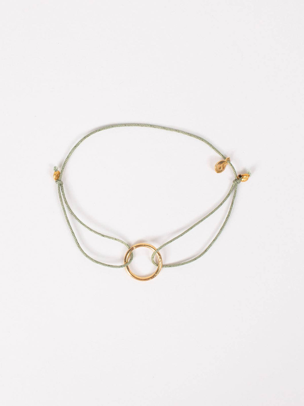 Gold Juno Bracelet - Sage - MarramTrading.com