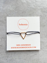 Load image into Gallery viewer, Gold Pyramid Bracelet - Neon Yellow - MarramTrading.com
