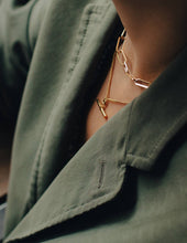 Load image into Gallery viewer, Gold T - Bar Chain Necklace, Waterproof - MarramTrading.com
