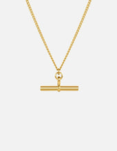Load image into Gallery viewer, Gold T - Bar Chain Necklace, Waterproof - MarramTrading.com
