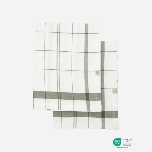 Green Tea Towel - Set of 2 - MarramTrading.com