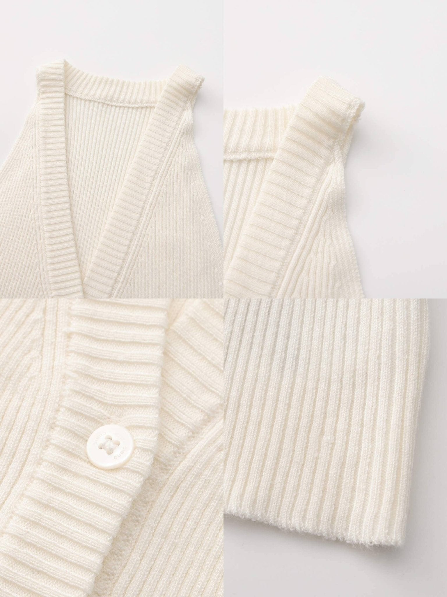 Halter Neck Off - Shoulder Cardigan Vest - MarramTrading.com