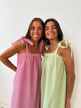Load image into Gallery viewer, Inés Vichy Green Dress - MarramTrading.com
