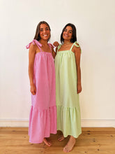 Load image into Gallery viewer, Inés Vichy Green Dress - MarramTrading.com
