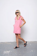 Load image into Gallery viewer, Jagger Tie Shoulder Mini Shift Dress - MarramTrading.com
