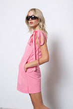 Load image into Gallery viewer, Jagger Tie Shoulder Mini Shift Dress - MarramTrading.com
