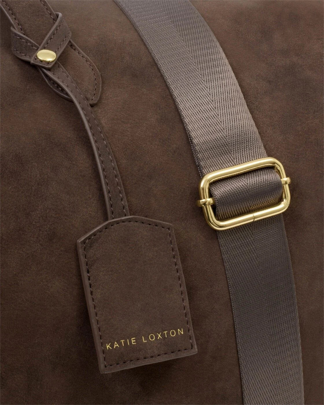 Suedette Weekend Bag