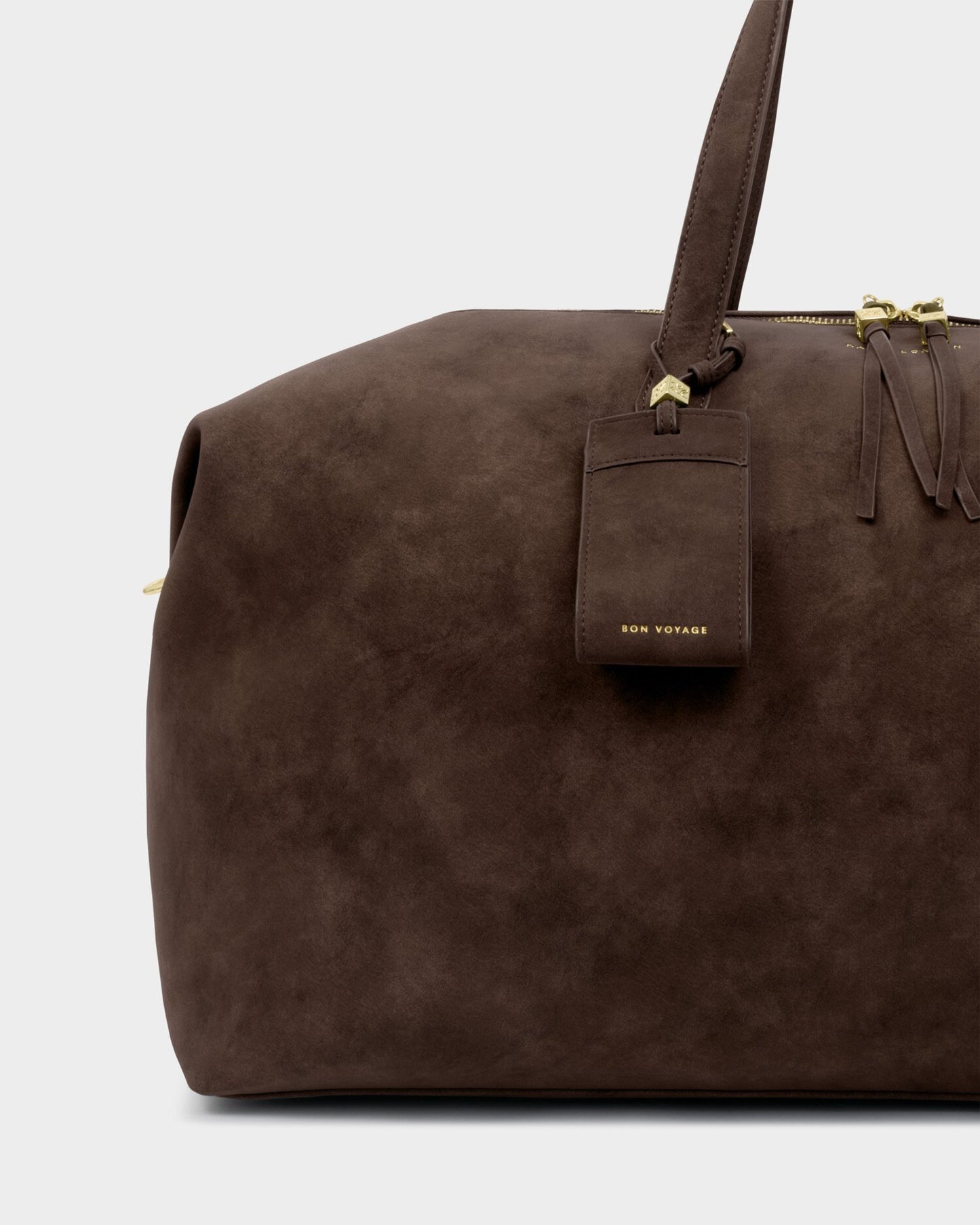 Suedette Weekend Bag