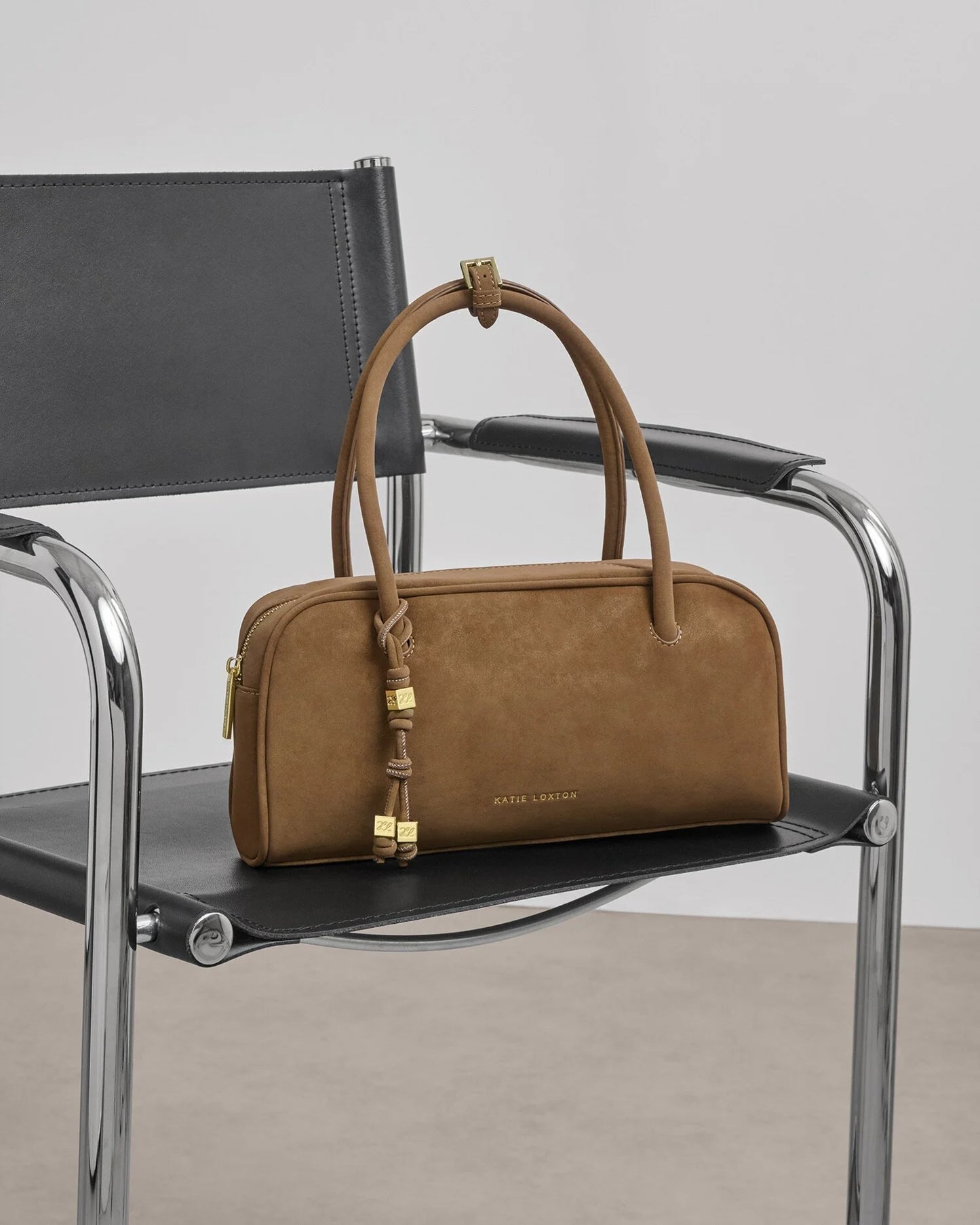 Suedette Bowling Bag