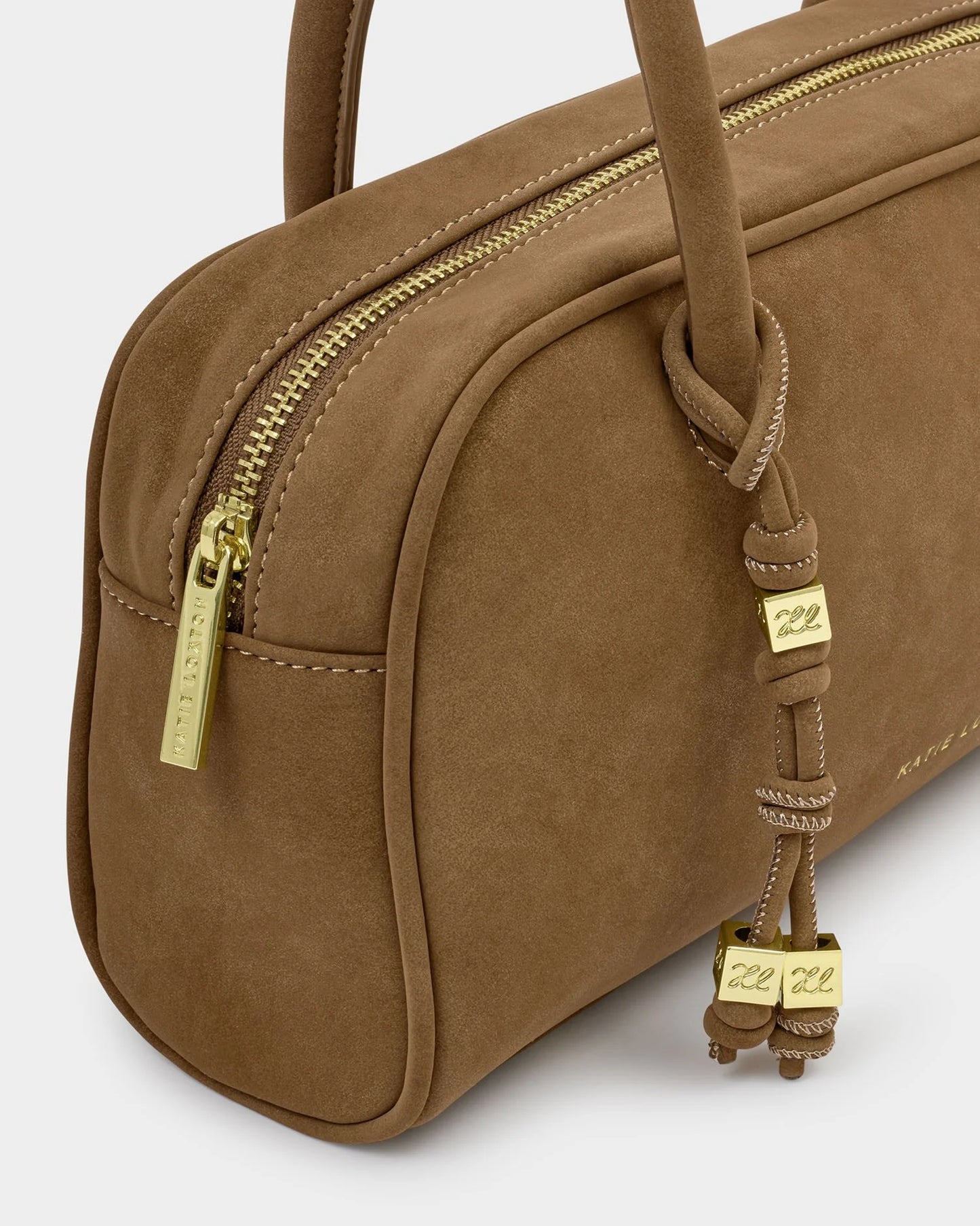 Suedette Bowling Bag