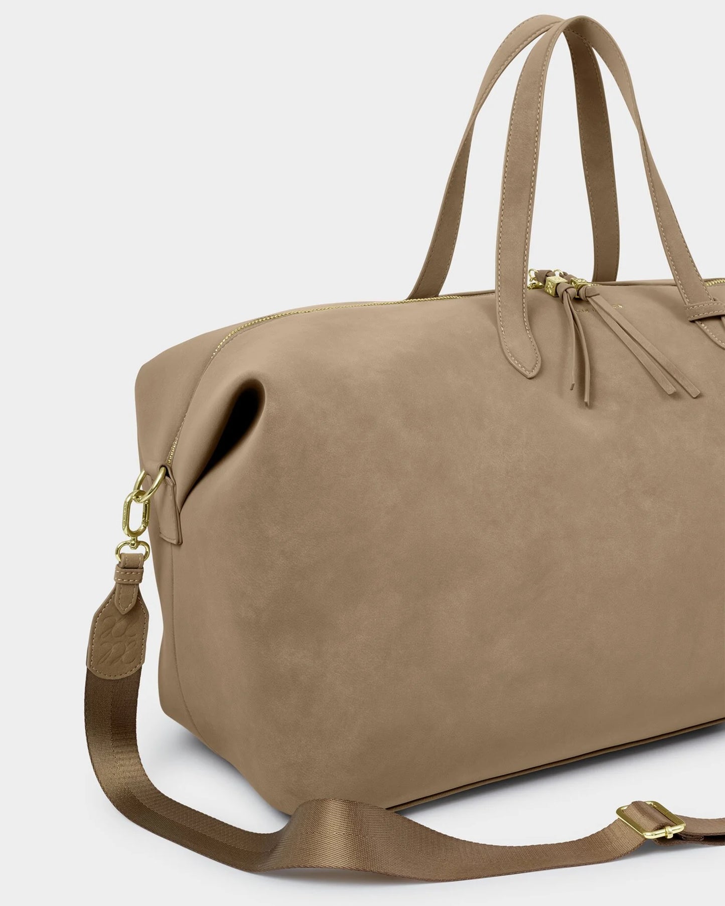 Suedette Weekend Bag