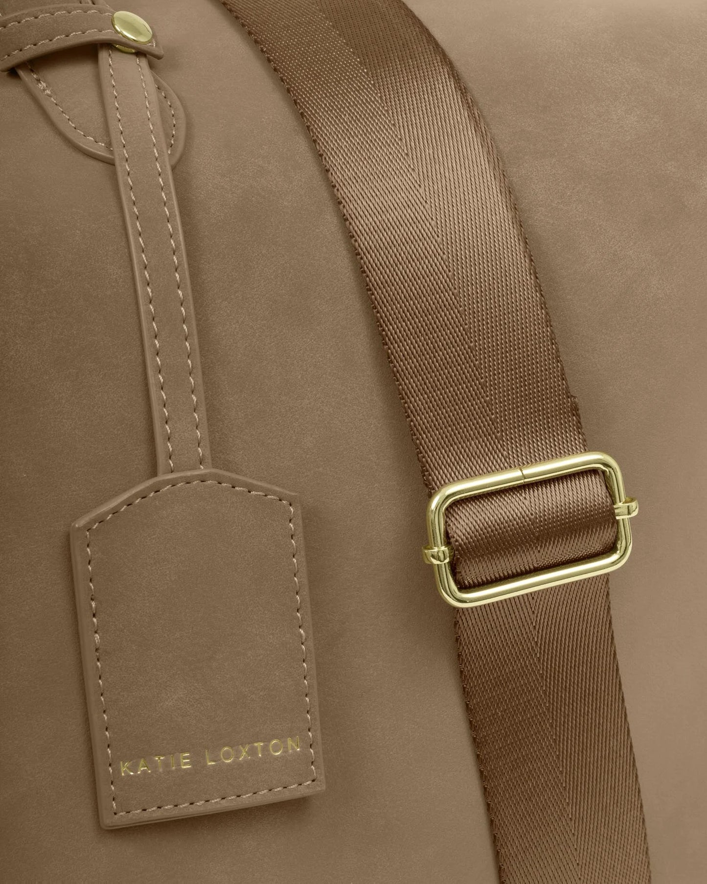 Suedette Weekend Bag