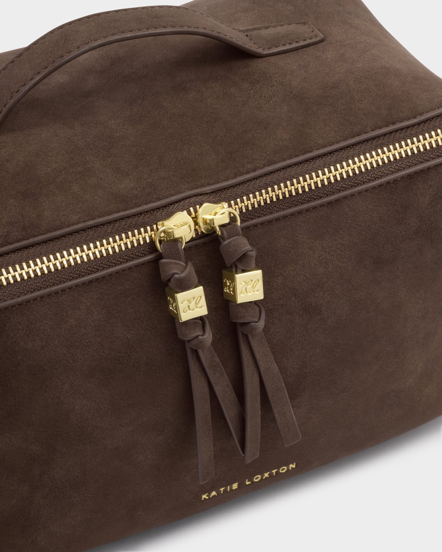 Medium Suedette Makeup & Wash Bag