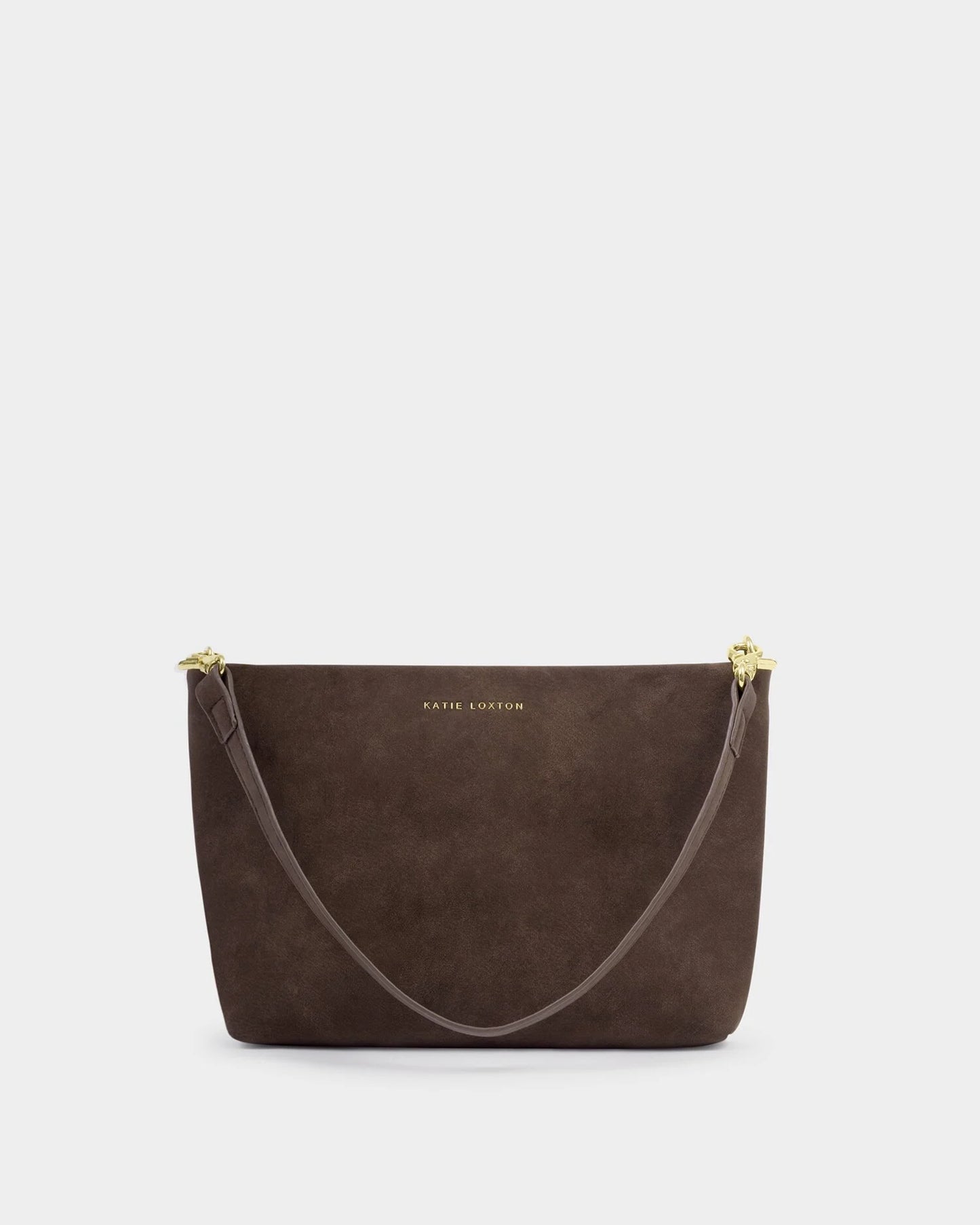 Suedette Shoulder Bag