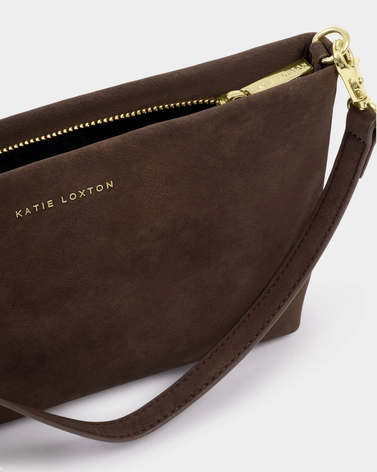 Suedette Shoulder Bag