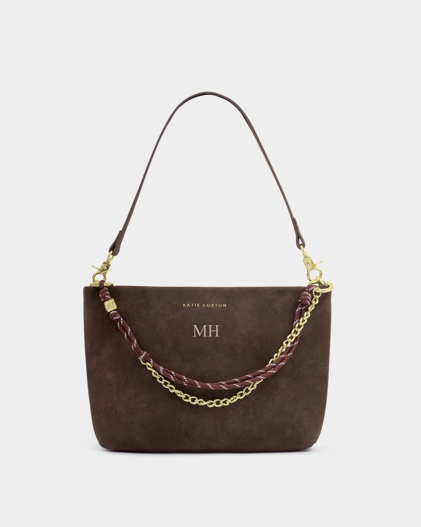 Suedette Shoulder Bag