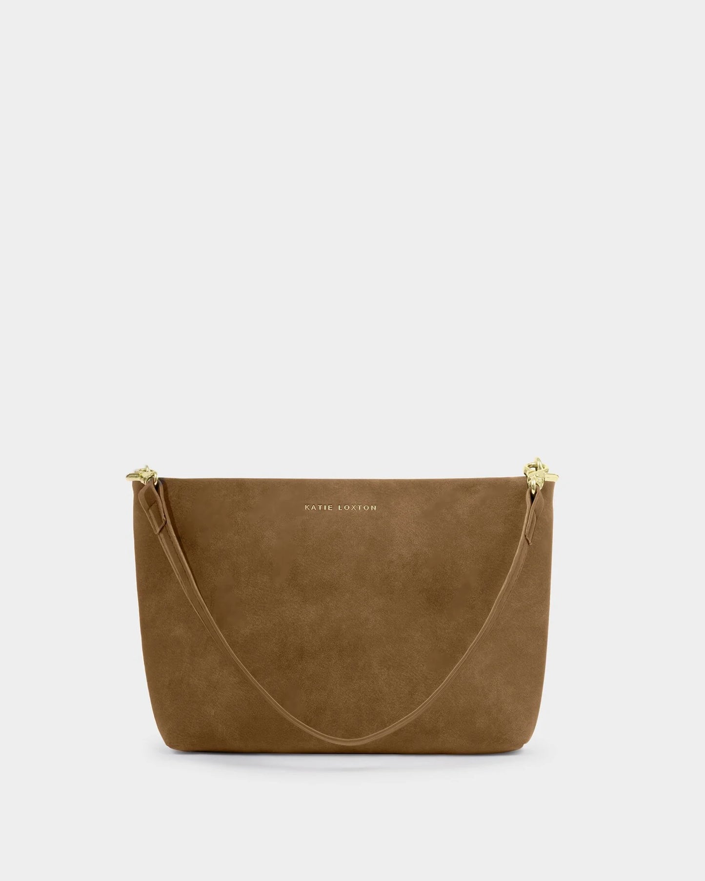 Suedette Shoulder Bag
