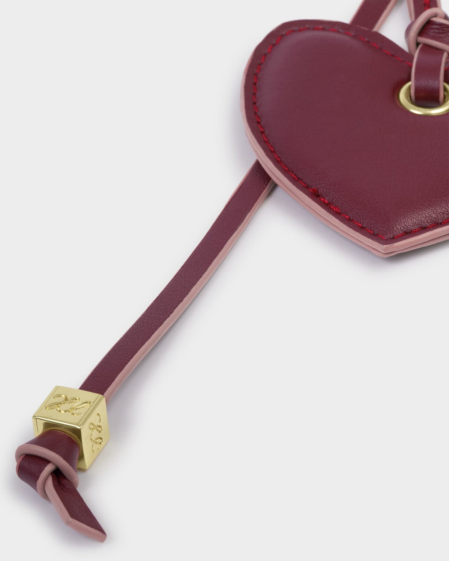 Amour Heart Bag Charm